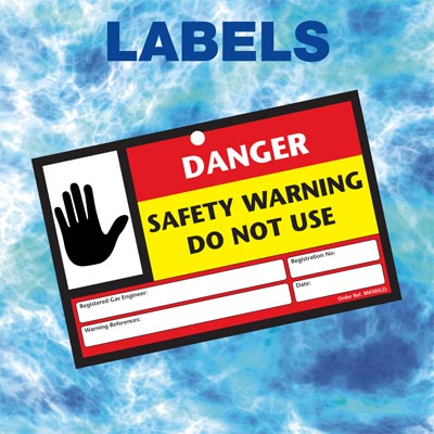 Gas Safe Labels